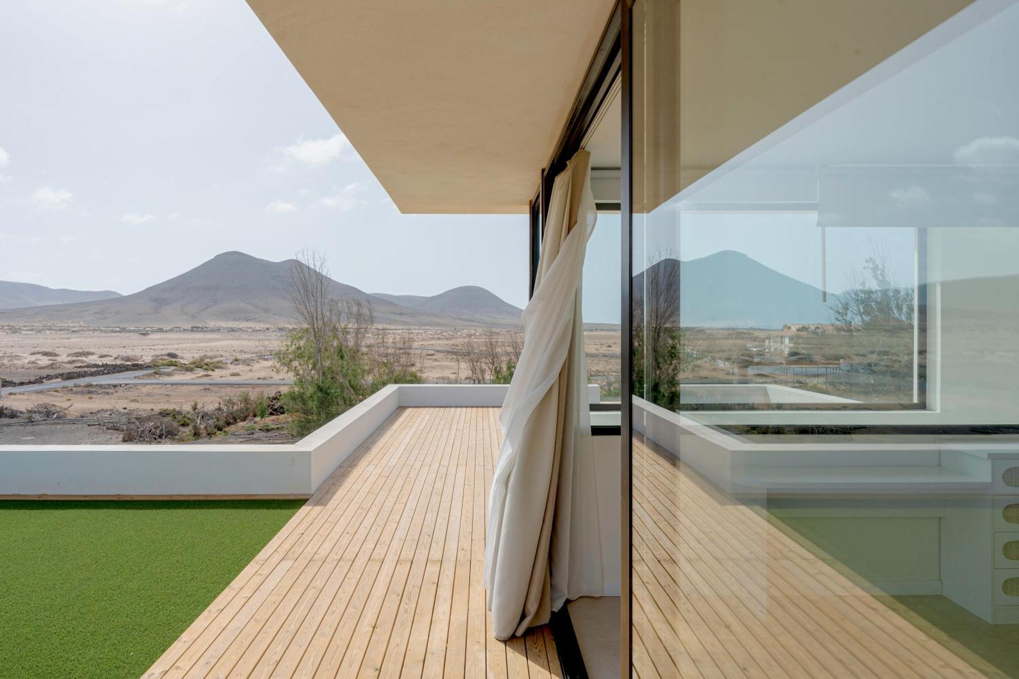 Villa Calma, Vistas A Volcanes Y Atardecer Lajares Luaran gambar